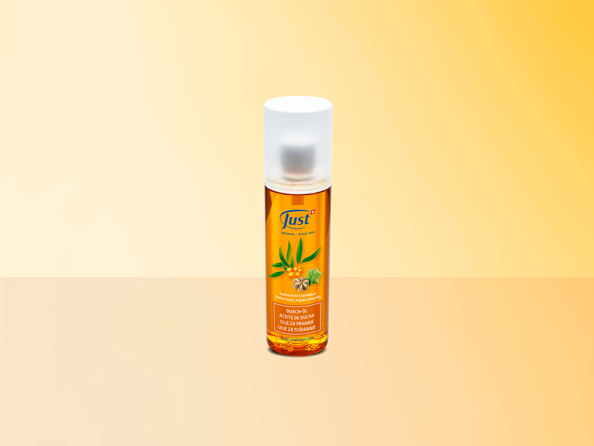 Aceite de ducha Sacha inchi y Espino amarillo