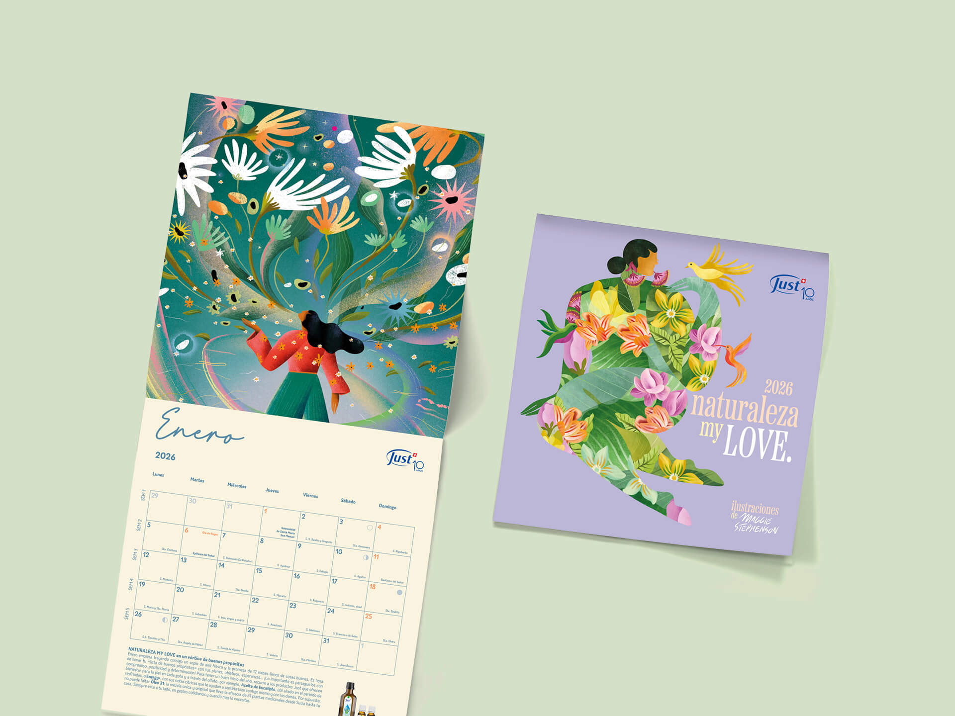 Calendario Just 2026