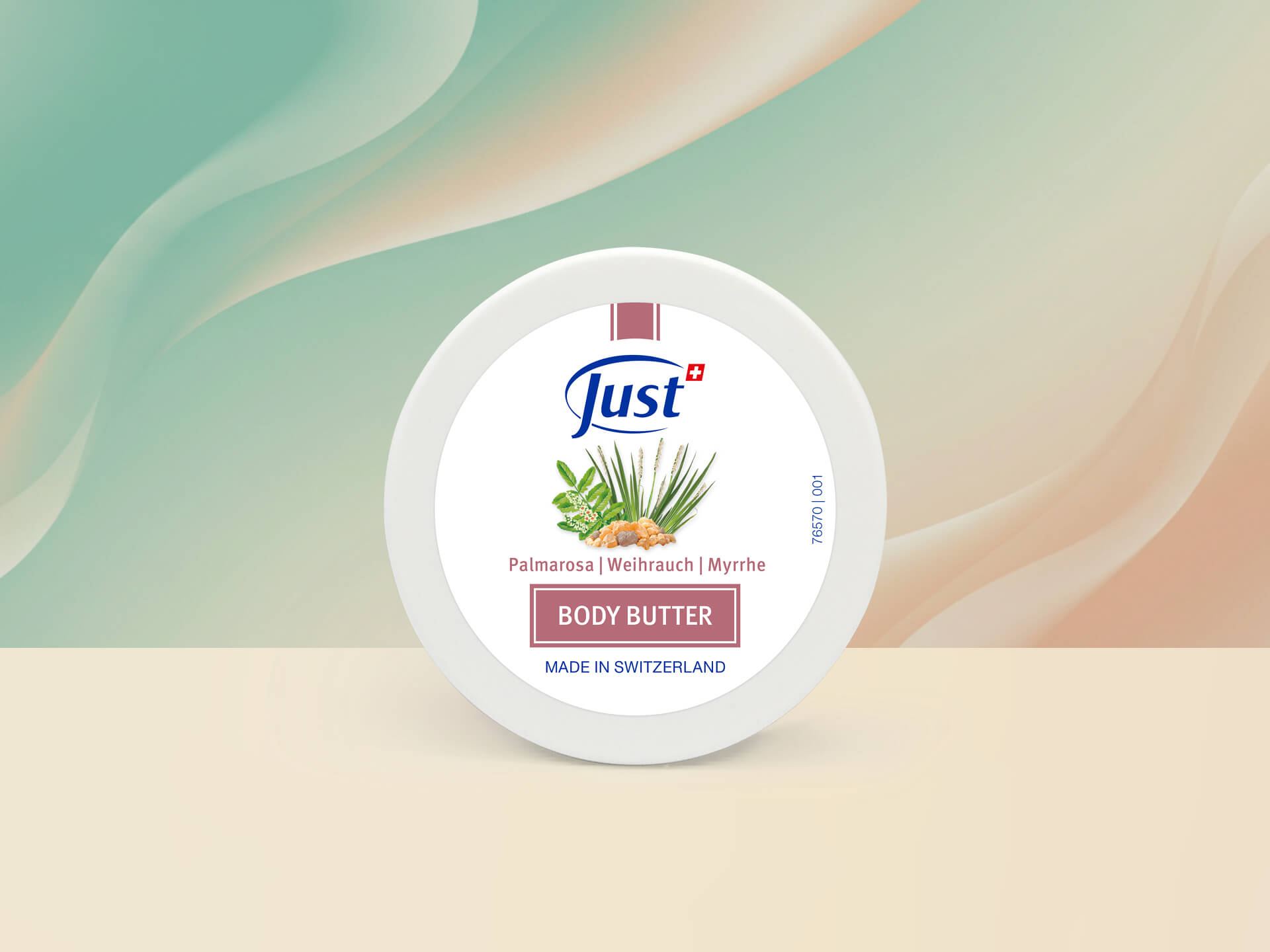 Manteca Corporal Palmarosa, Incienso y Mirra